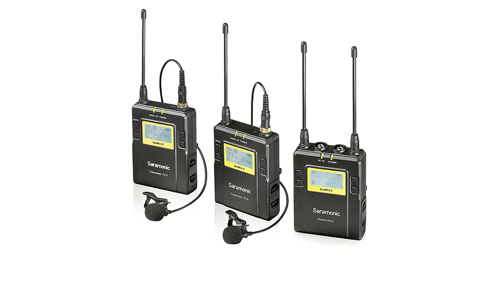 مشخصات میکروفون بی‌سیم یقه‌ای سارامونیک مدل UwMic9 Kit2