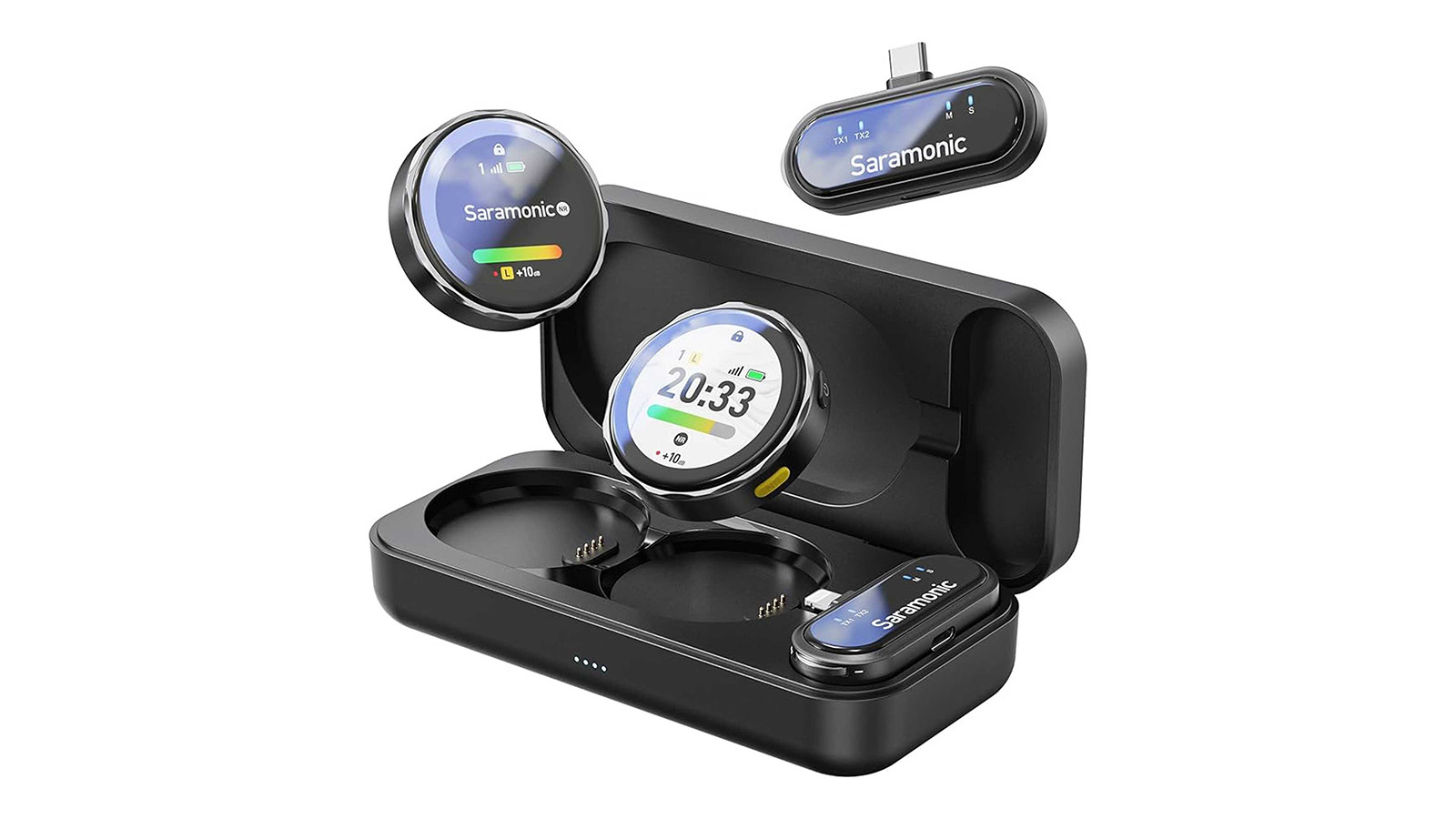 مشخصات میکروفون یقه ای بی سیم سارامونیک BlinkMe U2