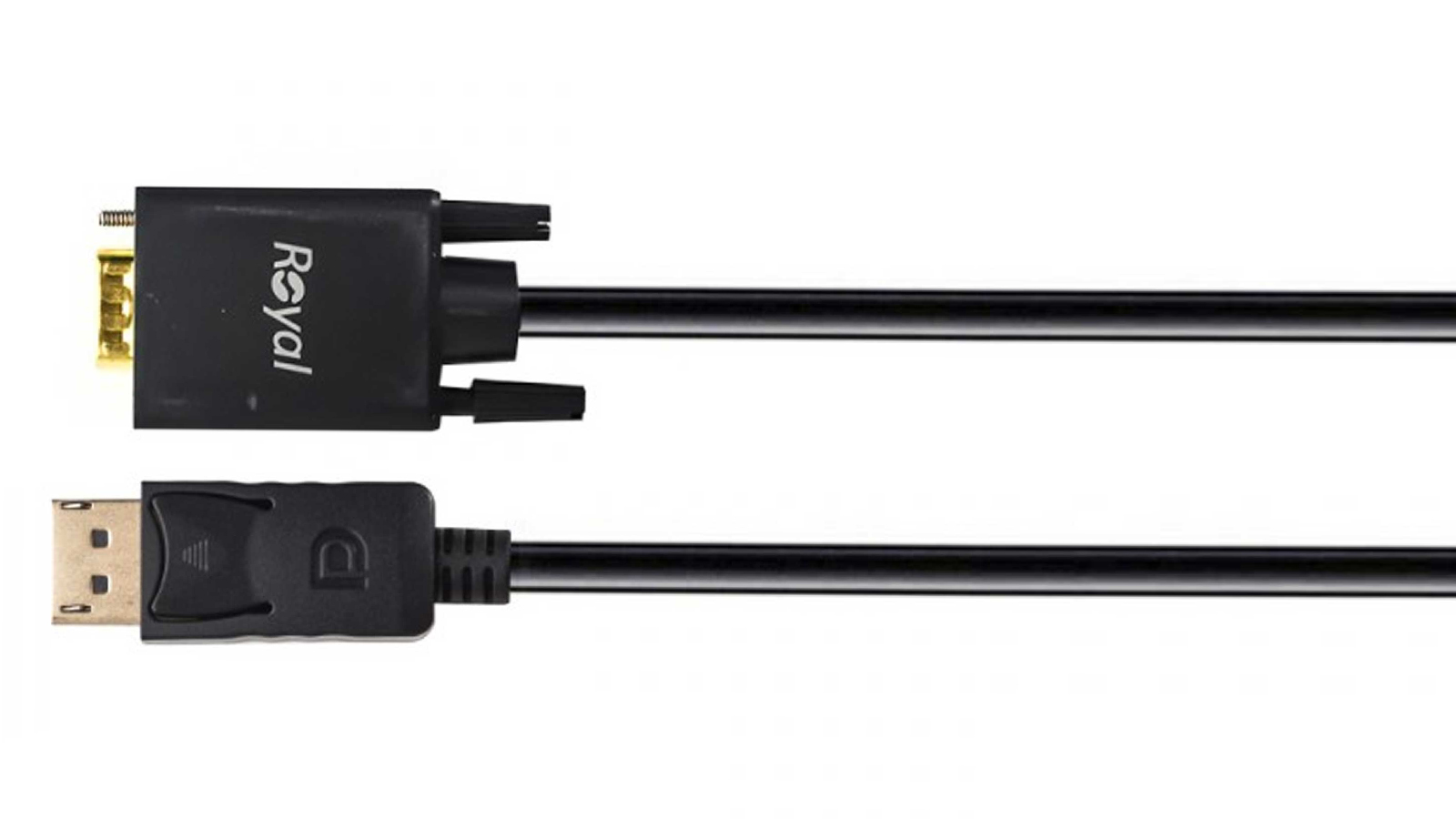 کابل دیسپلی پورت به وی جی ای 1.8 متری DISPLAY PORT به VGA با روکش ...