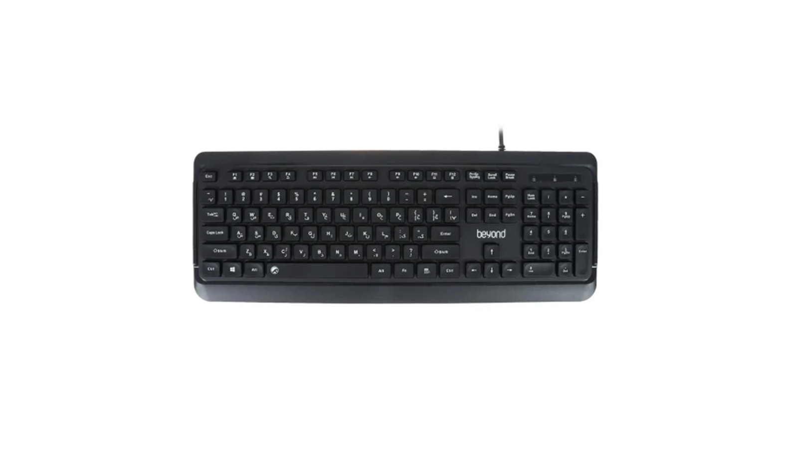 مشخصات ظاهری کیبورد بیاند BK 4760