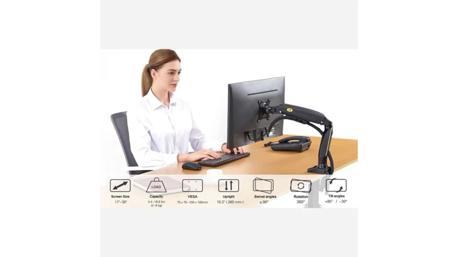 راهنمای خرید پایه نگهدارنده مانیتور نورث بایو مدل NB F80