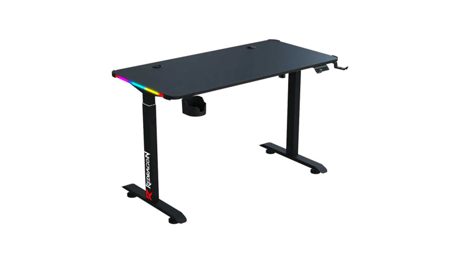 مشخصات میز گیمینگ موتور دار ردراگون مدل GD 3330 L 160cm RGB