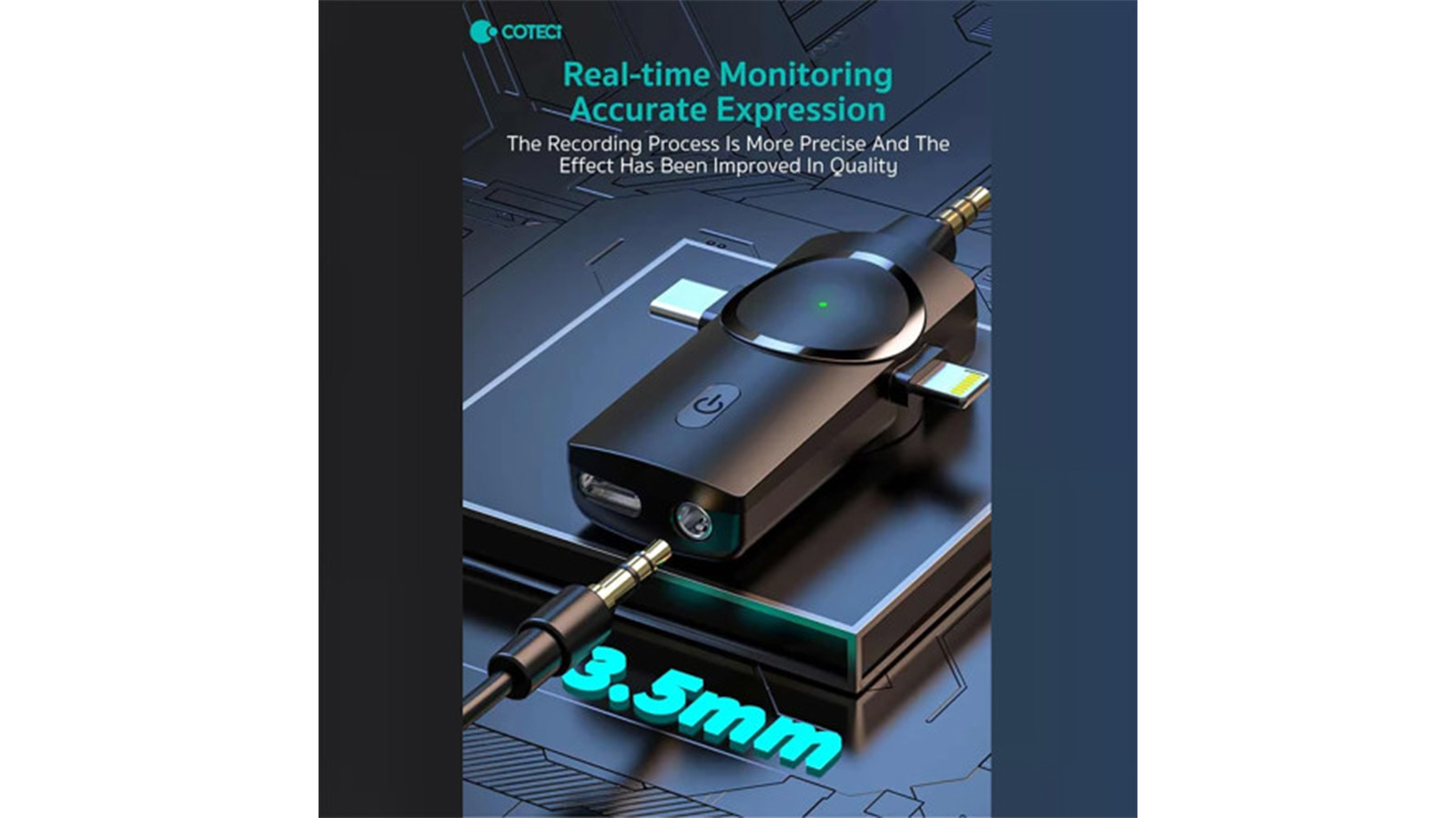 راهنمای خرید میکروفن بی&zwnj;سیم یقه&zwnj;ای کوتسی مدل 74002