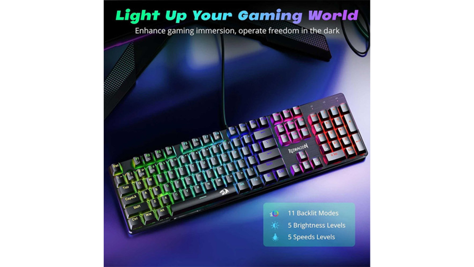 راهنمای خرید کیبورد گیمینگ مکانیکال Redragon Sindri K671 RGB