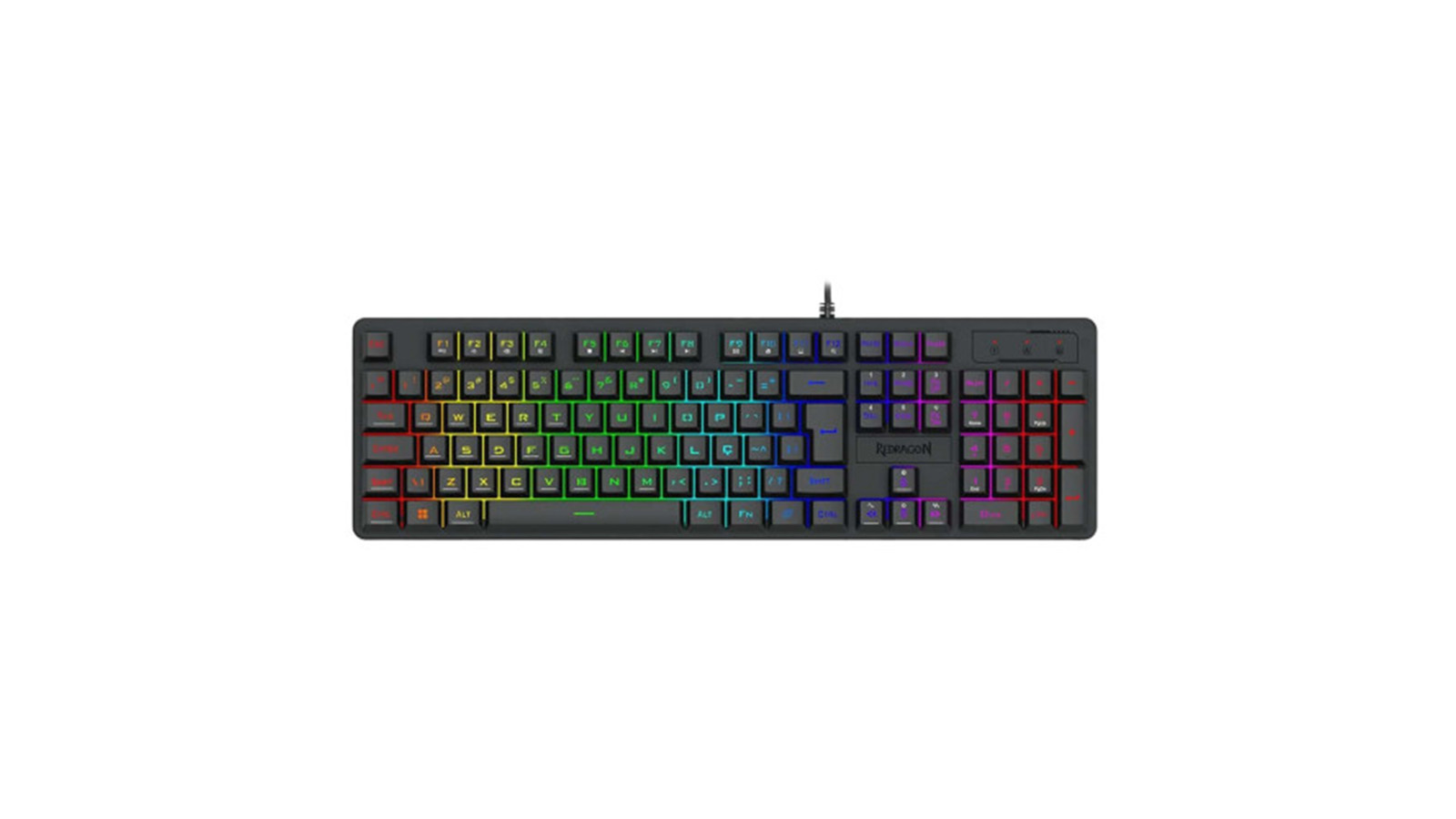 مشخصات کیبورد گیمینگ Redragon Netherbane K521 RGB
