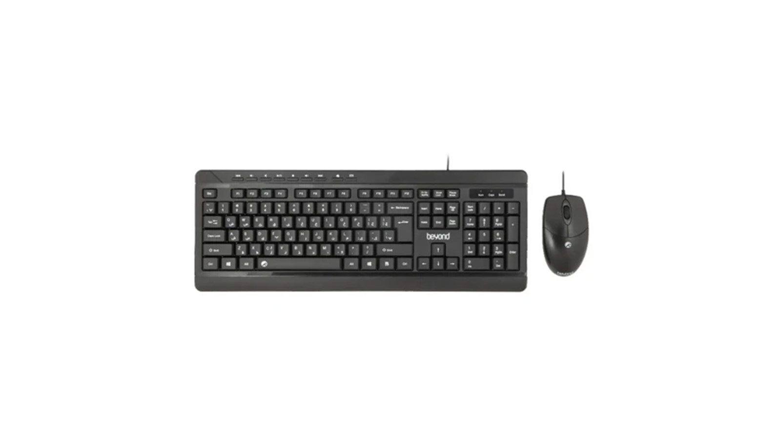 مشخصات فیزیکی کیبورد و ماوس بیاند BMK 4455