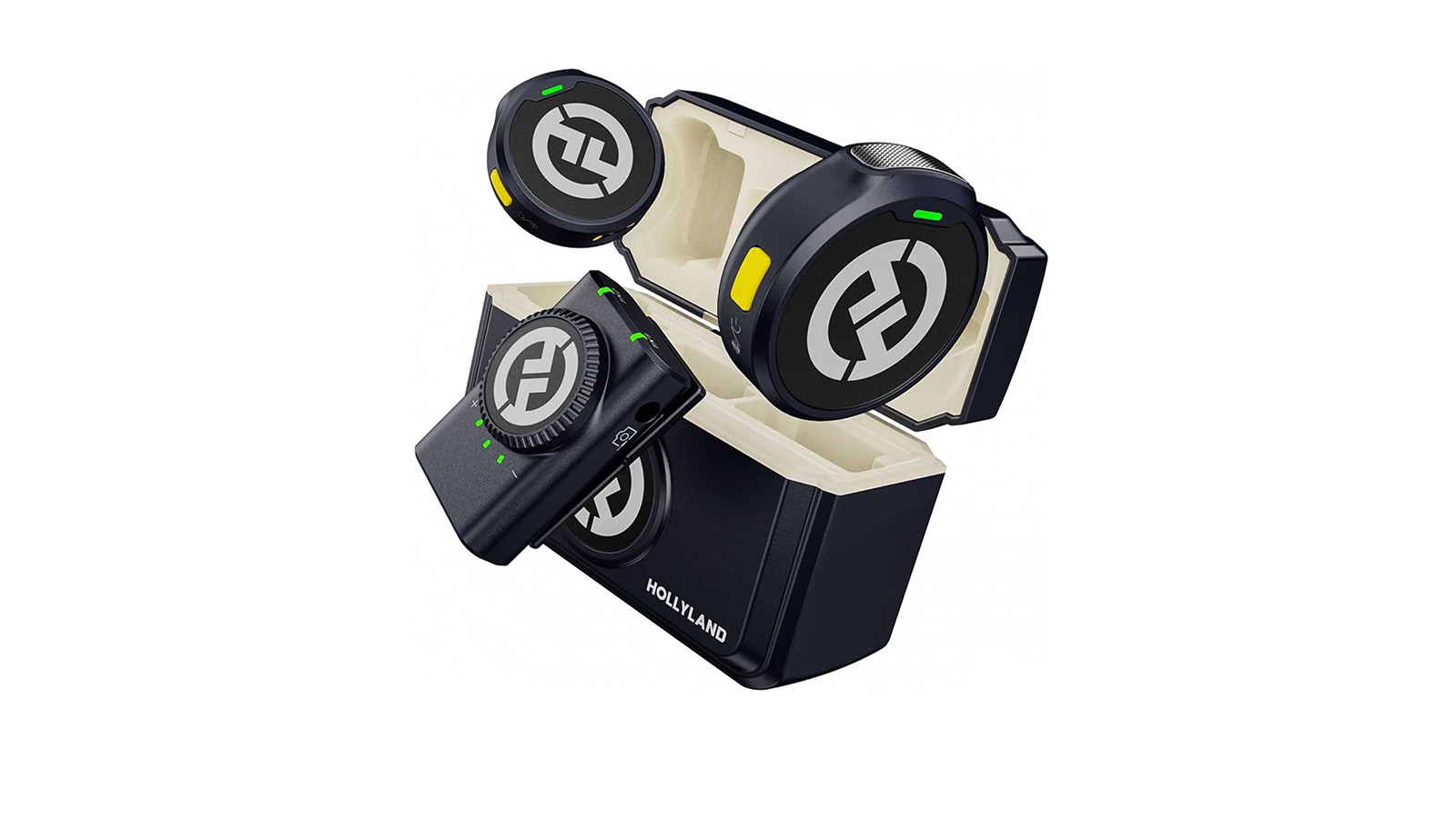 مشخصات میکروفون یقه ای بی سیم هالی لند مدل LARK M2 CAMERA