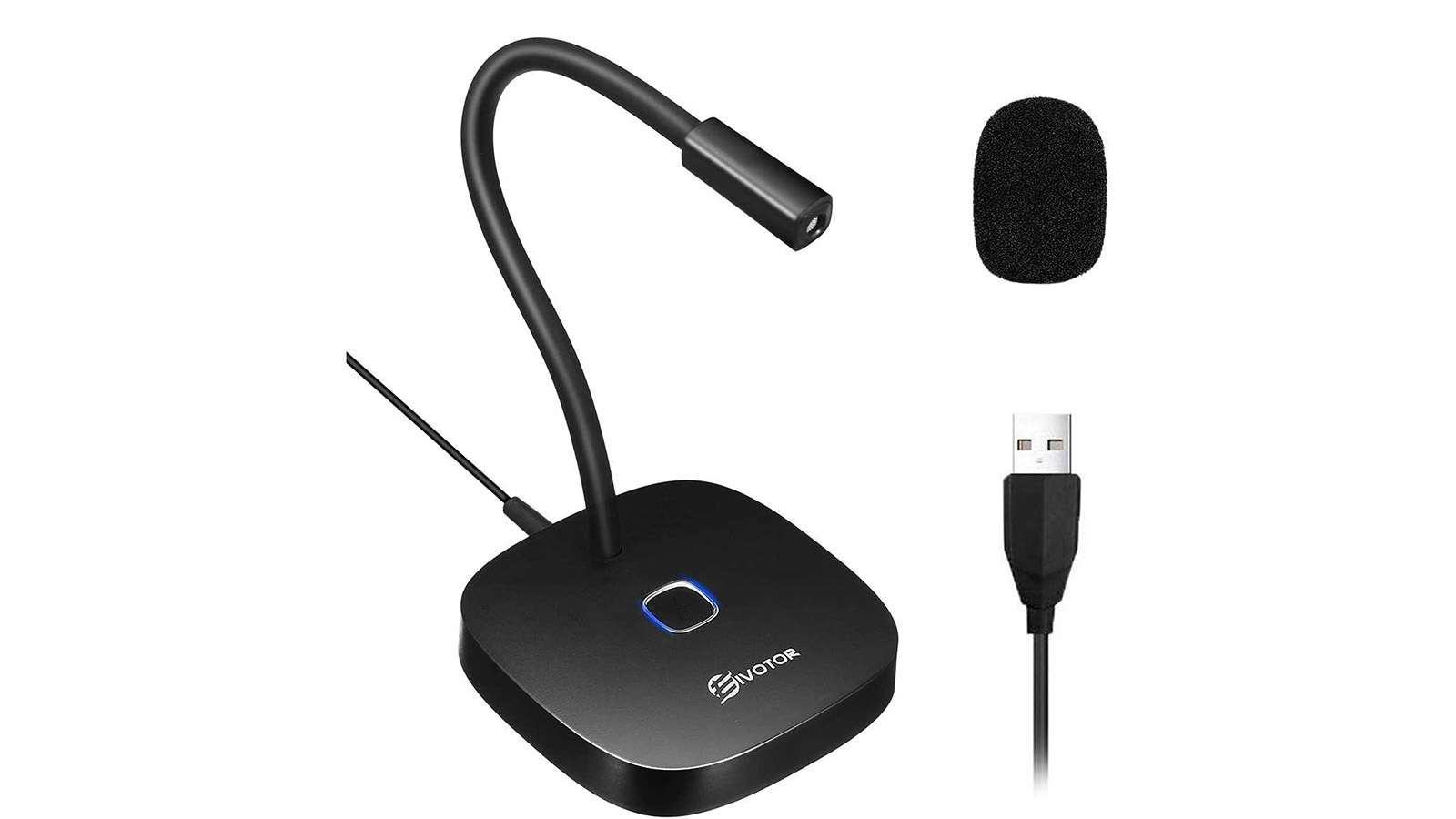 مشخصات ظاهری میکروفون رومیزی ایوتور مدل G22