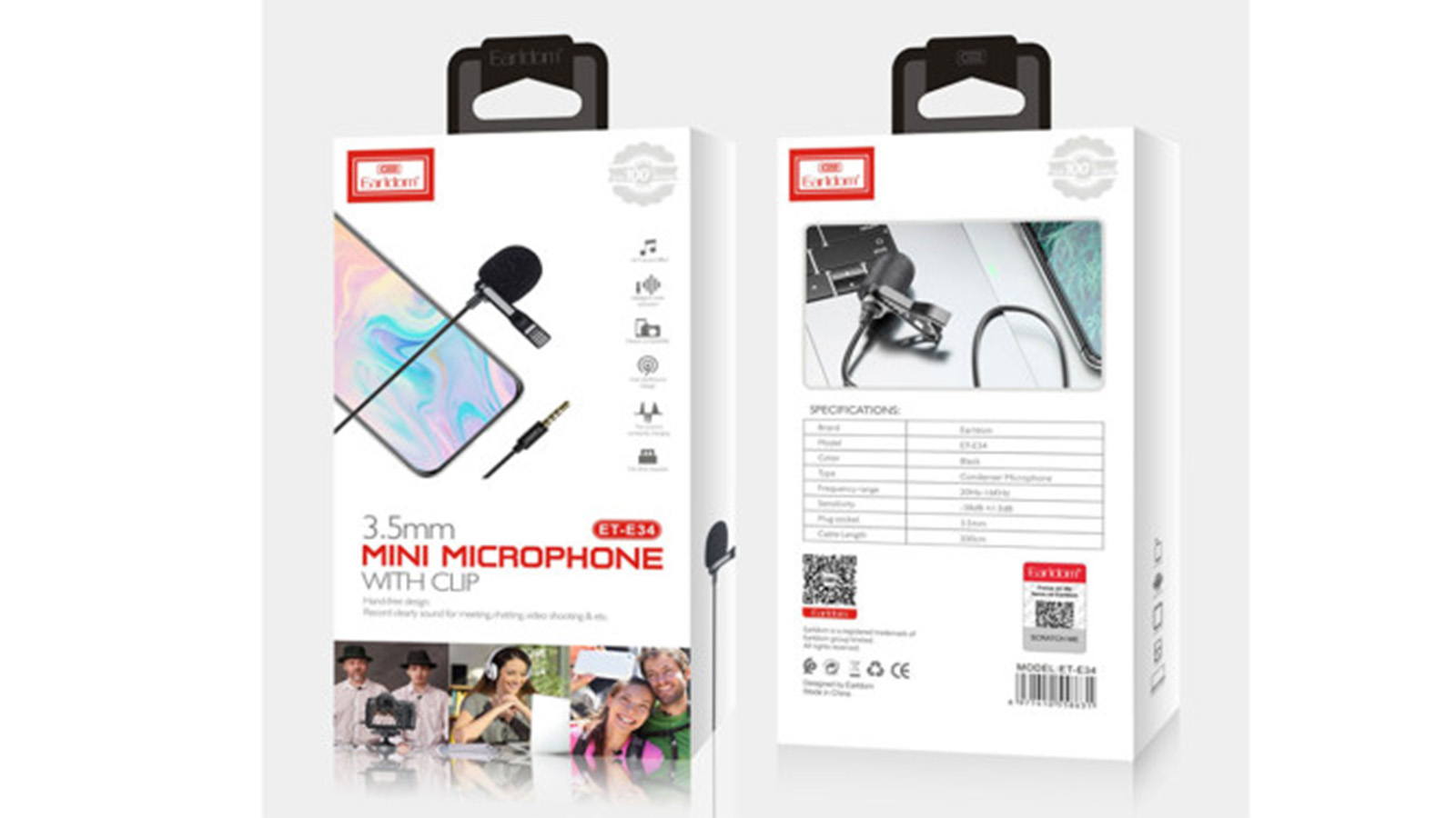 راهنمای خرید میکروفون 3.5 میلی‌متری ارلدام مدل ET-E34