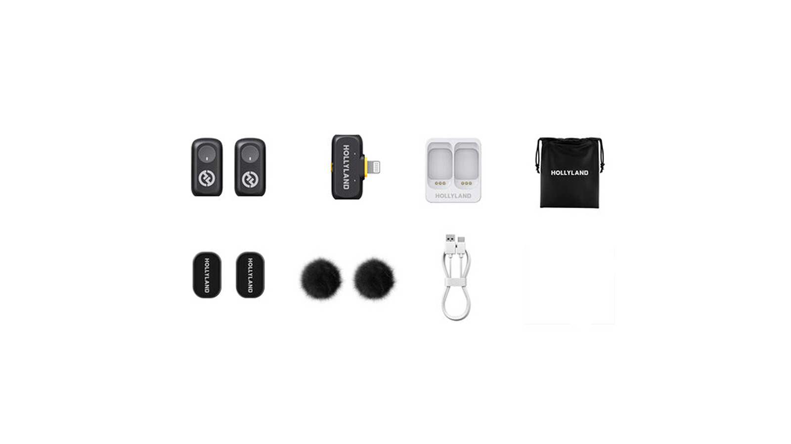 راهنمای خرید میکروفون یقه‌ای هالی لند LARK A1 Mini Duo Lightning