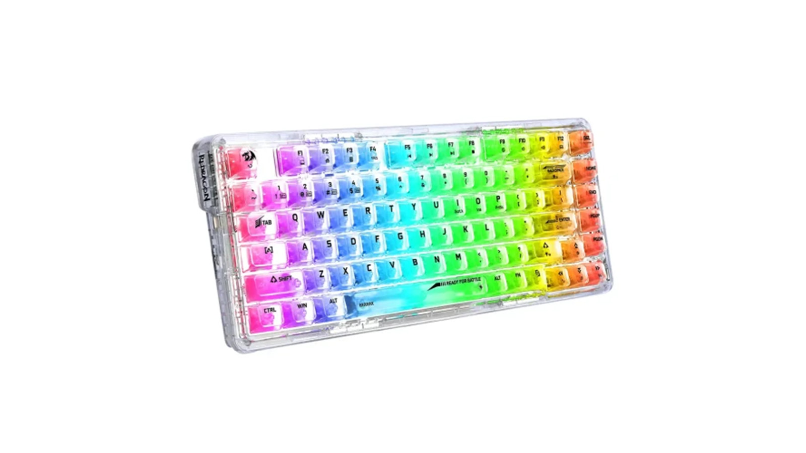 مشخصات کیبورد بی سیم گیمینگ ردراگون مدل ELF PRO K649 CT