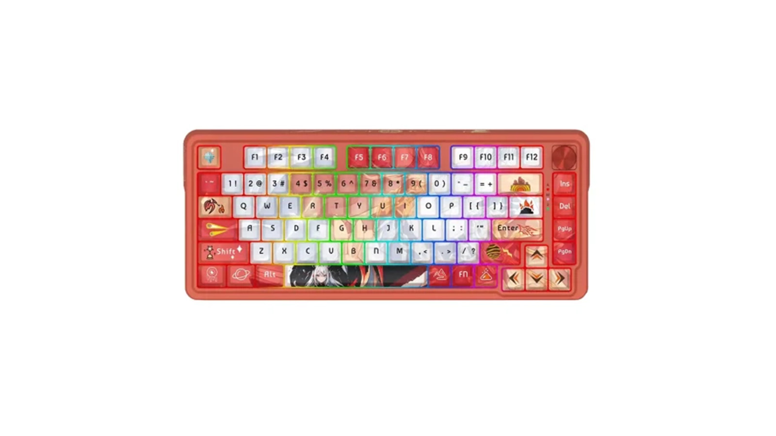 مشخصات کیبورد بی سیم مکانیکال گیمینگ ردراگون مدل Geb K673 AK PRO