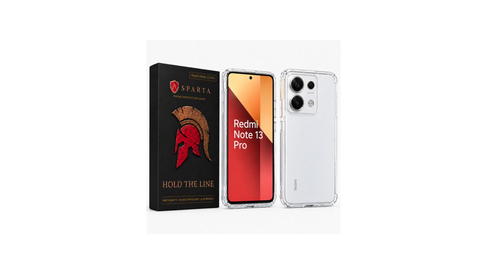 مشخصات قاب ژلهای شفاف اسپارتا مناسب شیائومی ردمی نوت ۱۳ پرو 4G