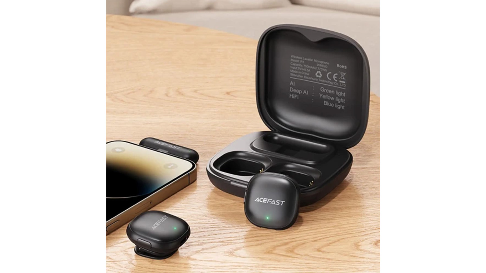 راهنمای خرید میکروفون یقهای بی سیم ایس فست مدل R1