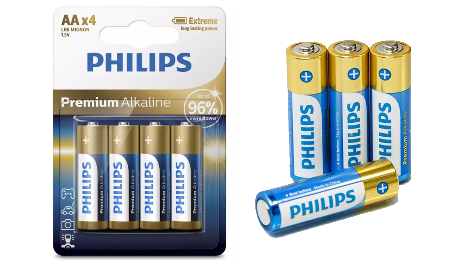 معرفی باتری قلمی فیلیپس مدل PREMIUM بسته‌ 4 عددی