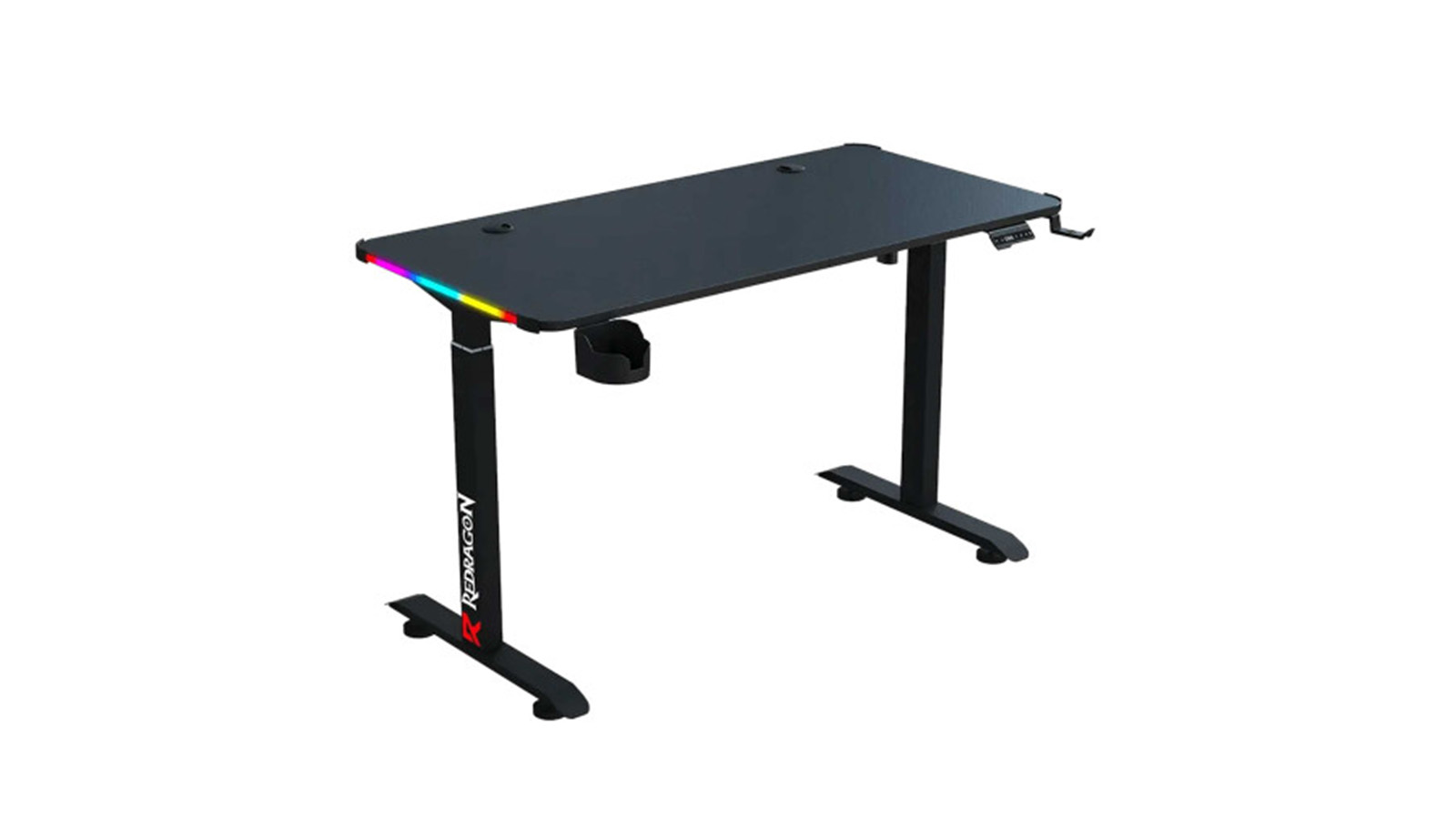 مشخصات میز گیمینگ موتور دار ردراگون مدل GD 3330 M 140cm RGB