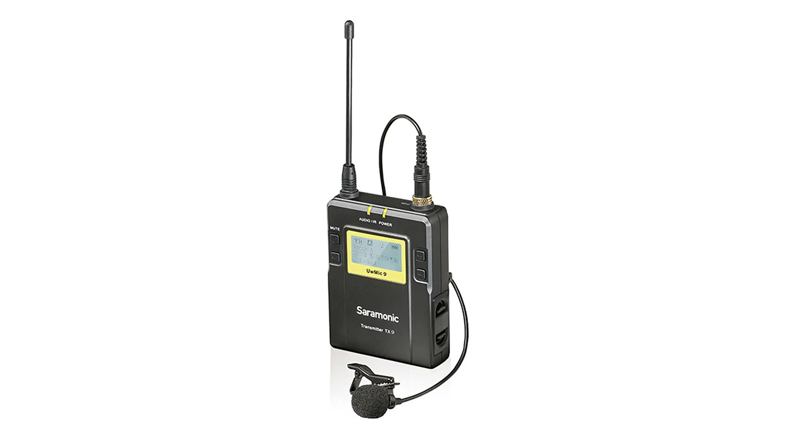 مشخصات فرستنده بی‌سیم یقه‌ای سارامونیک مدل UwMic9 TX9