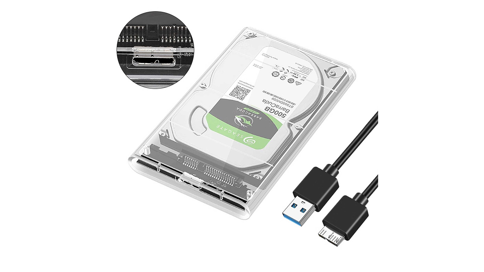راهنمای خرید باکس تبدیل SATA به USB 3.0 شیشه‌ای