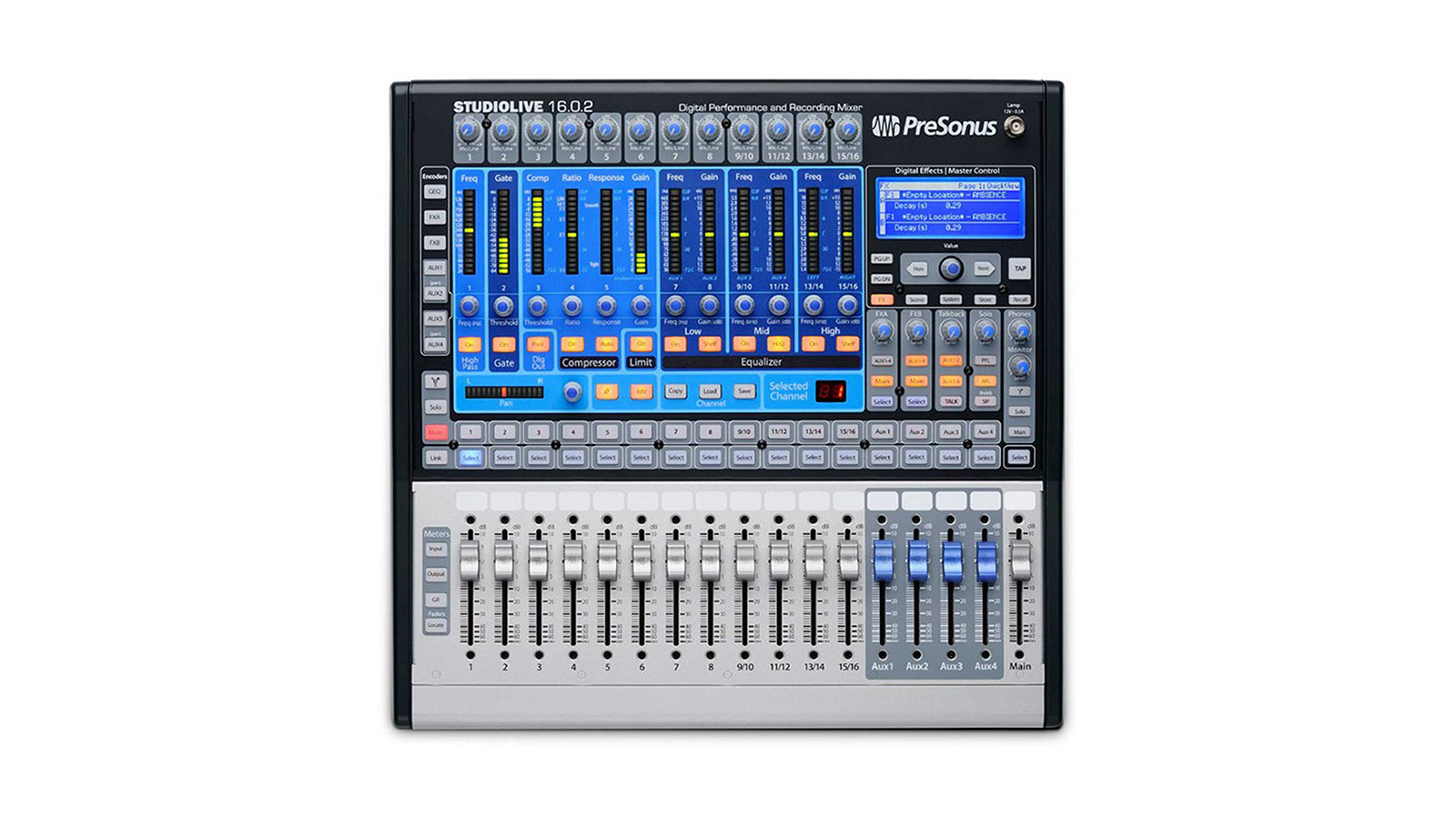 امکانات و قابلیت‌های میکسر PreSonus StudioLive 16.0.2 USB