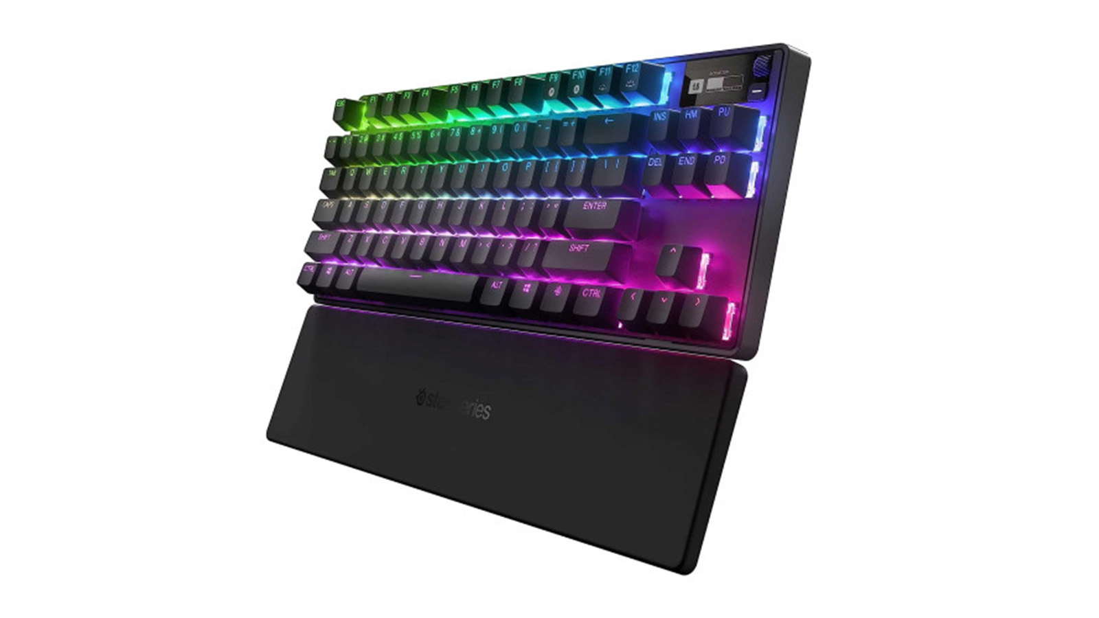 مشخصات کیبورد گیمینگ بی سیم استیل سریز مدل APEX PRO TKL