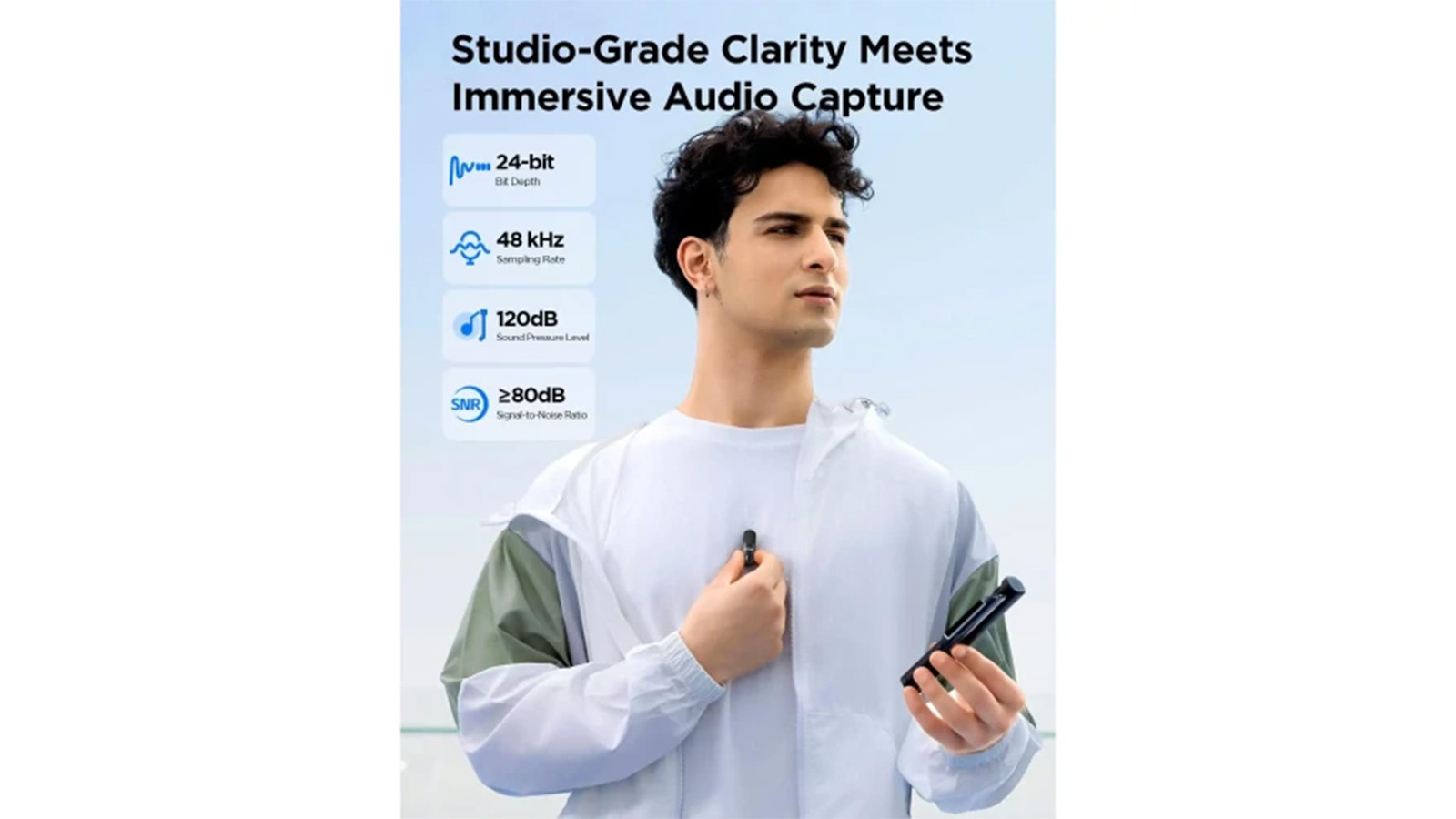 راهنمای خرید میکروفون یقه ای بی سیم دوکاربره بویا مدل BOYA MAGIC 02