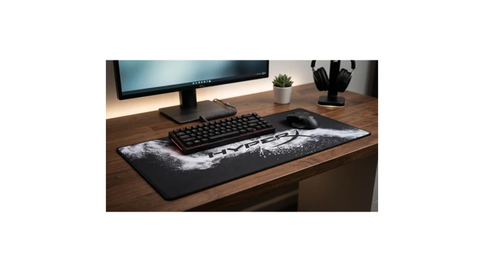 راهنمای خرید ماوس پد گیمینگ HYPERX BLACK WHITE مدل NU180 ابعاد 30×80 سانتی متر