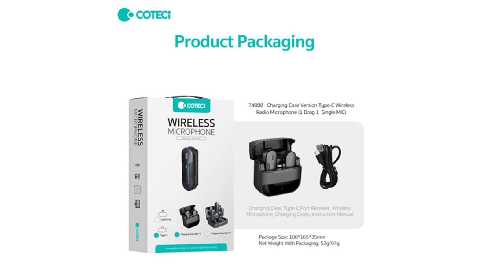 راهنمای خرید میکروفون یقه ای بی سیم کوتسی مدل 74008