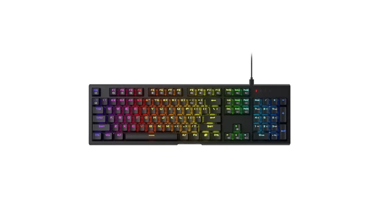 مشخصات کیبورد با سیم مکانیکال گیمینگ ردراگون مدل Argo K670 RGB