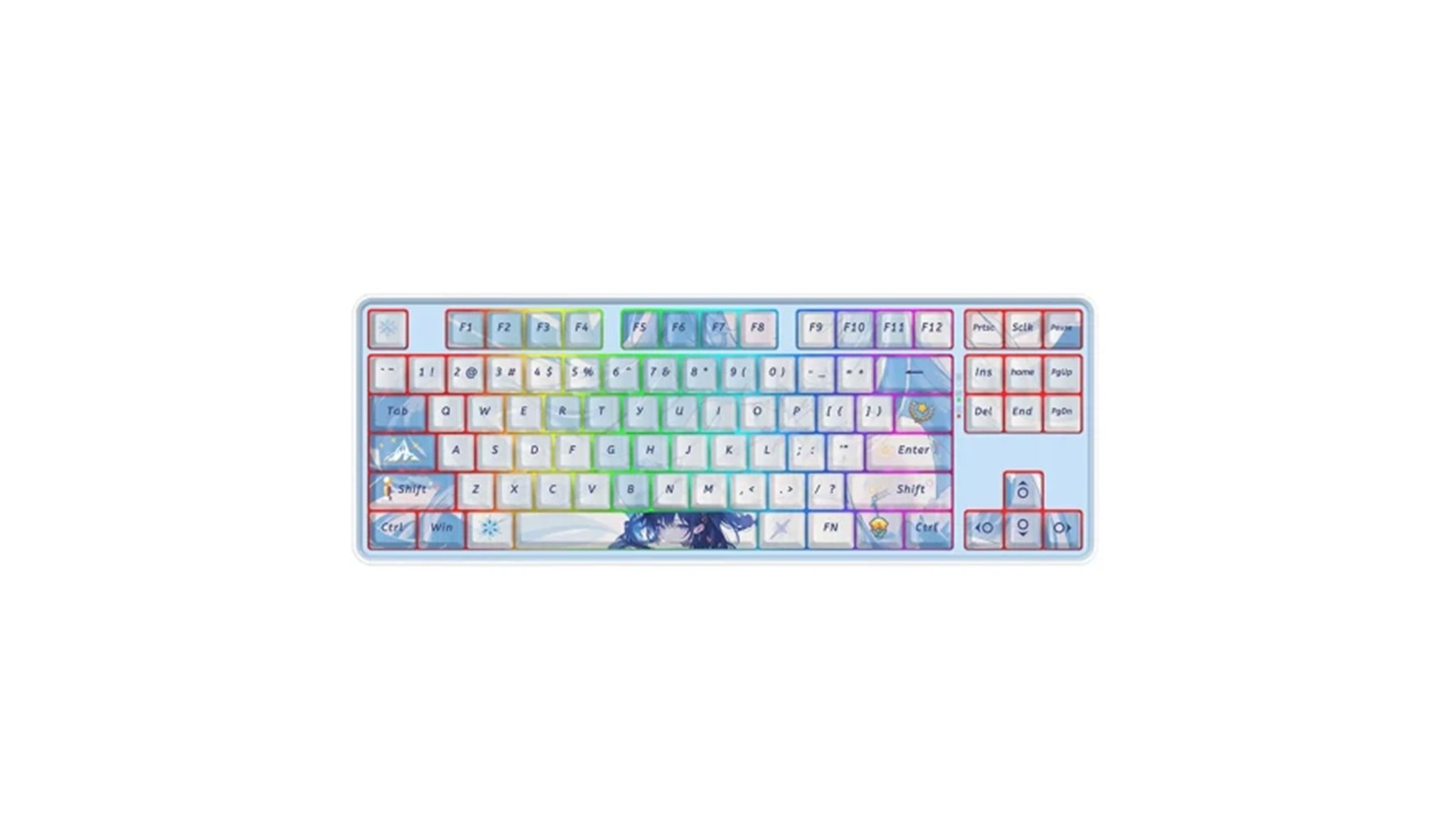 مشخصات کیبورد گیمینگ بی&zwnj;سیم مکانیکال ردراگون مدل K707 AK PRO RGB