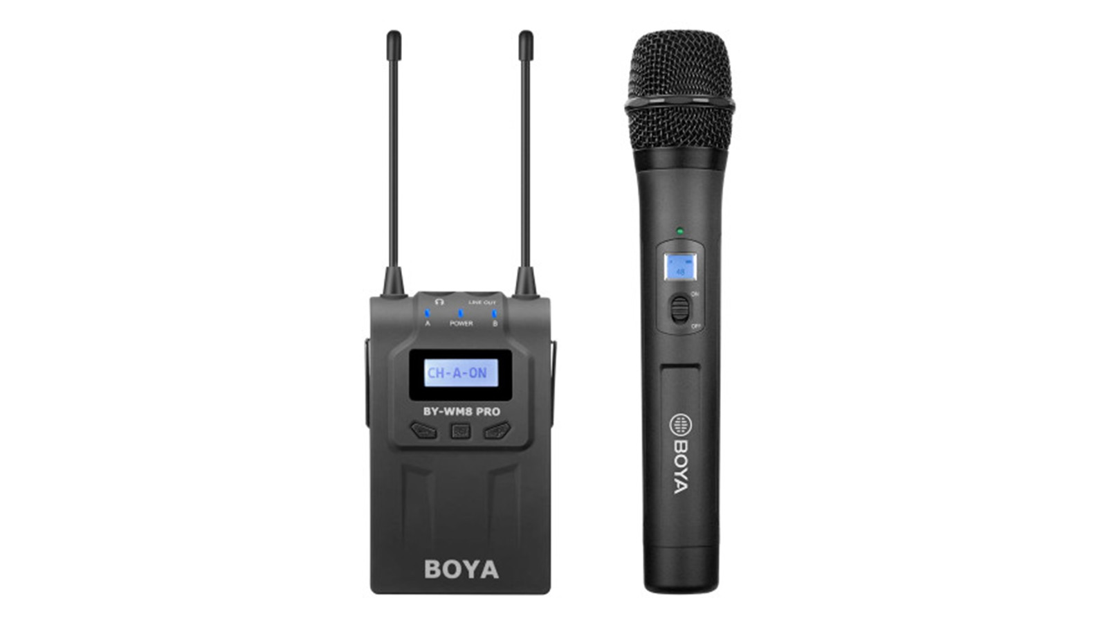 مشخصات میکروفون دستی بی‌سیم بویا مدل WM8 PRO K3