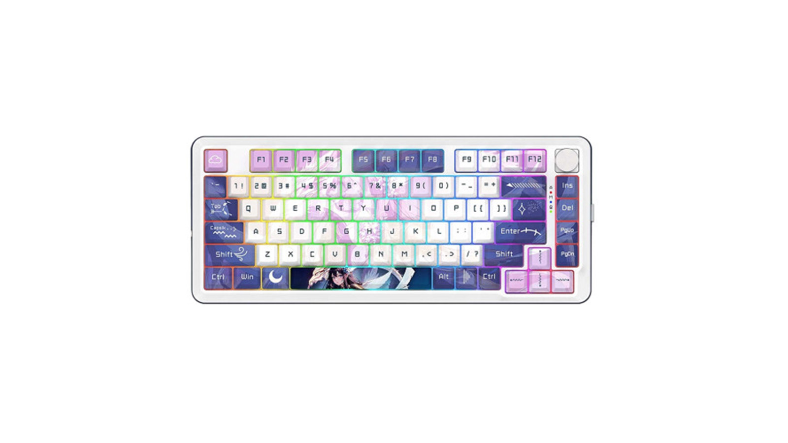 طراحی ظاهری و بدنه کیبورد Redragon Cyrus PRO K681 ACG RGB