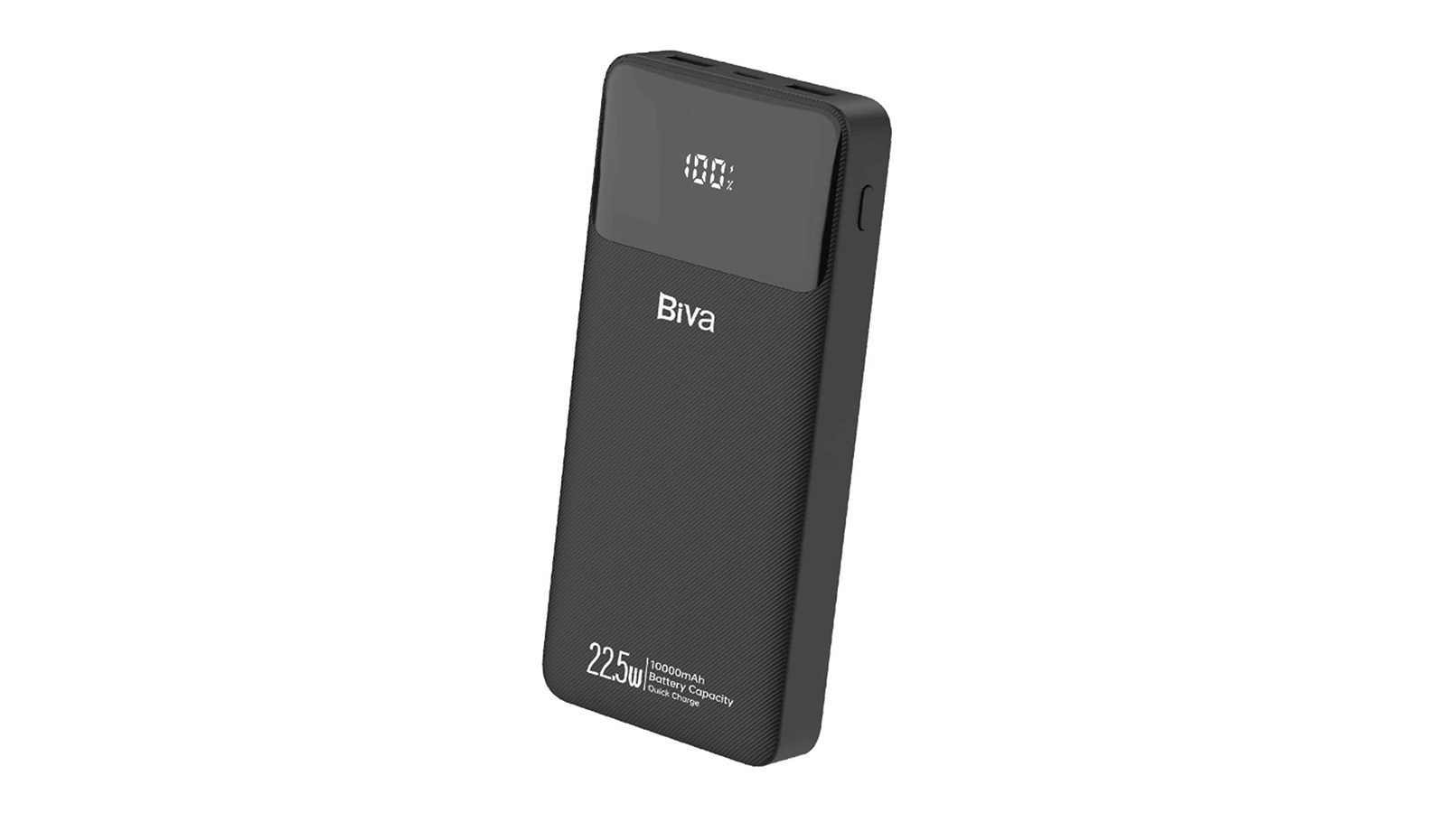 طراحی ظاهری و بدنه مقاوم پاوربانک بیوا BP020 با نمایشگر LED