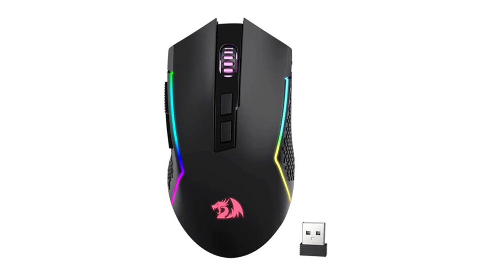 مشخصات فیزیکی ماوس گیمینگ بی‌سیم ردراگون مدل Trident M693 RGB