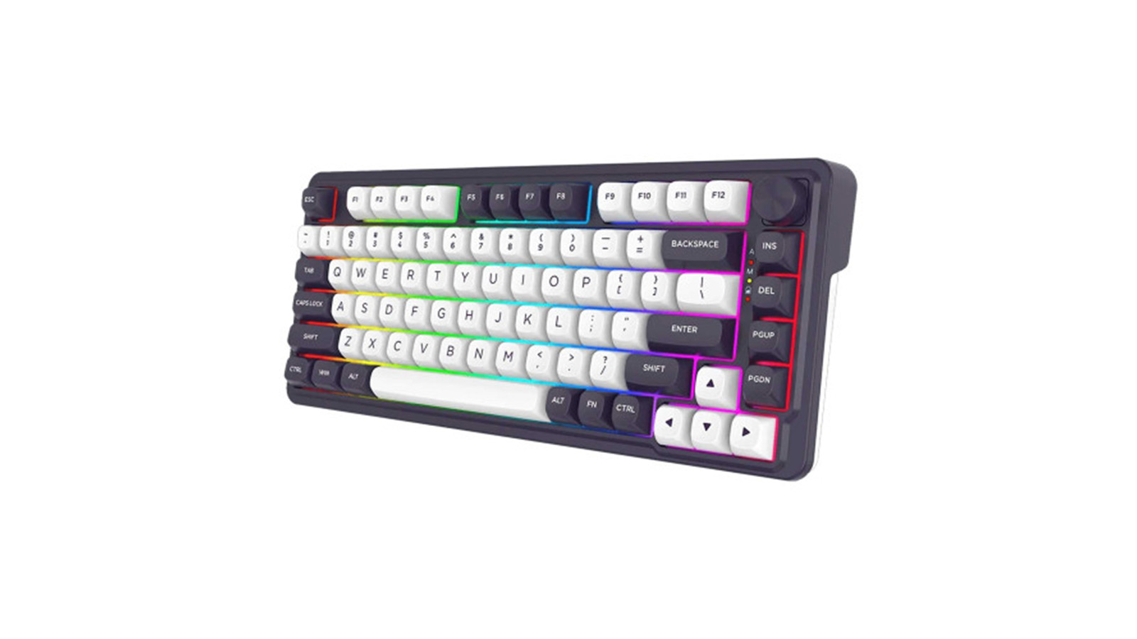 طراحی ظاهری و بدنه کیبورد Redragon FINKE QMK K715 RGB