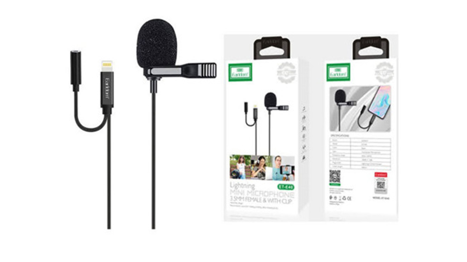 راهنمای خرید میکروفون لایتنینگ ارلدام مدل ET-E40