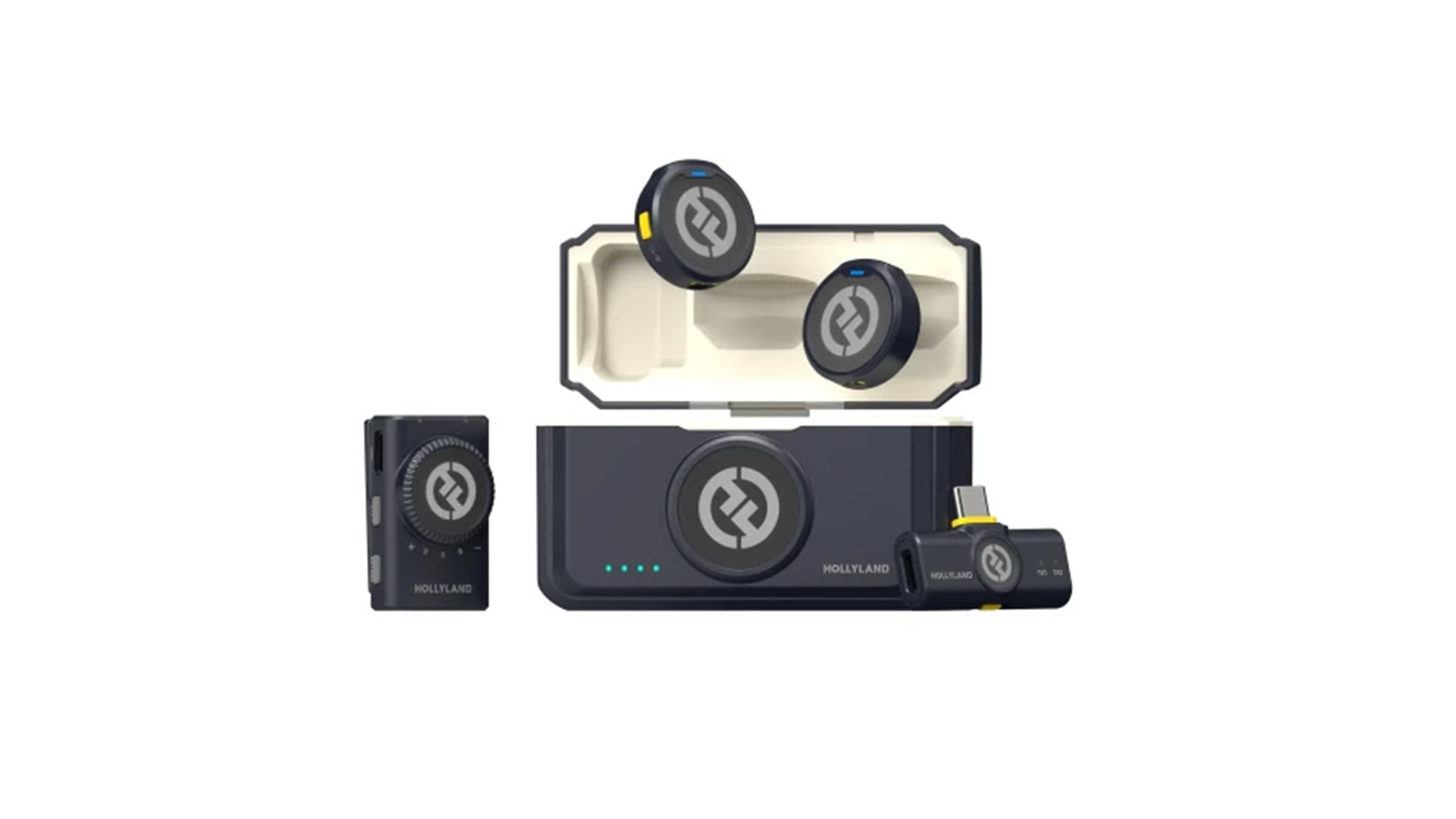 مشخصات میکروفون یقهای بی سیم هالی لند مدل LARK M2 MINI COMBO