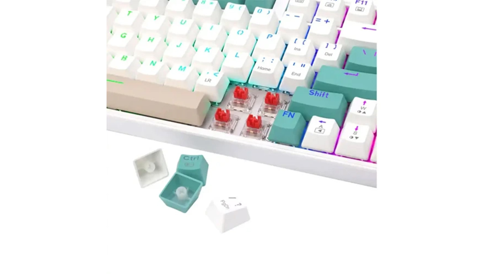 راهنمای خرید کیبورد بی سیم ردراگون مدل K643 WGC RGB PRO