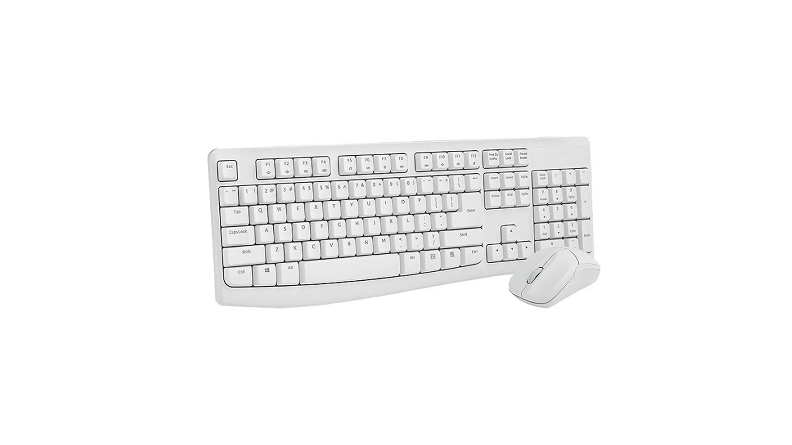 مشخصات ظاهری کیبورد و ماوس بی سیم رپو مدل X1800PRO