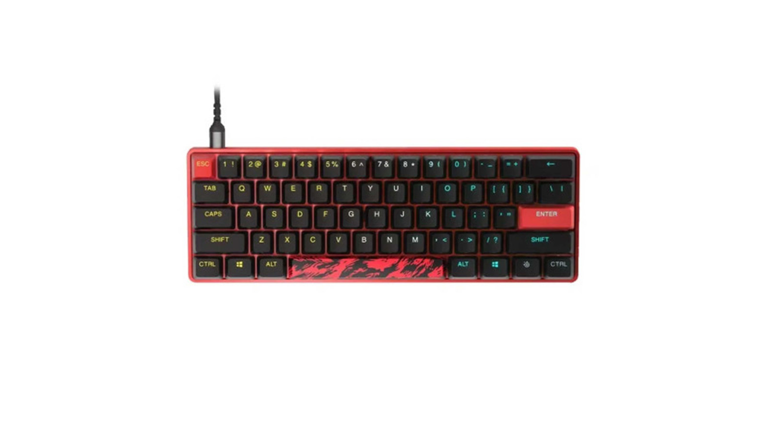 مشخصات کیبورد گیمینگ استیل سریز مدل APEX 9 Mini