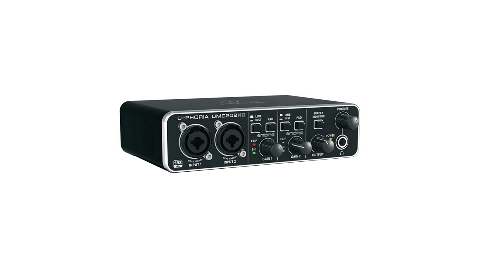 مشخصات کارت صدا بهرینگر UMC202HD