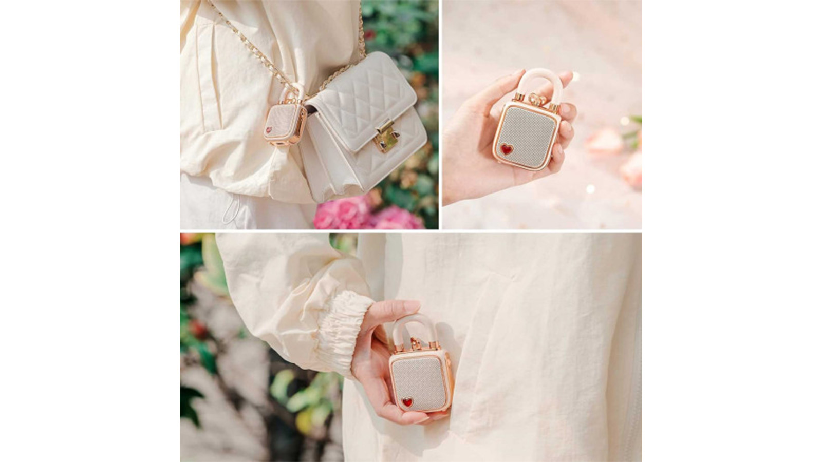 راهنمای خرید مینی اسپیکر بلوتوثی قابل حمل شارژی دیووم مدل LOVE LOCK