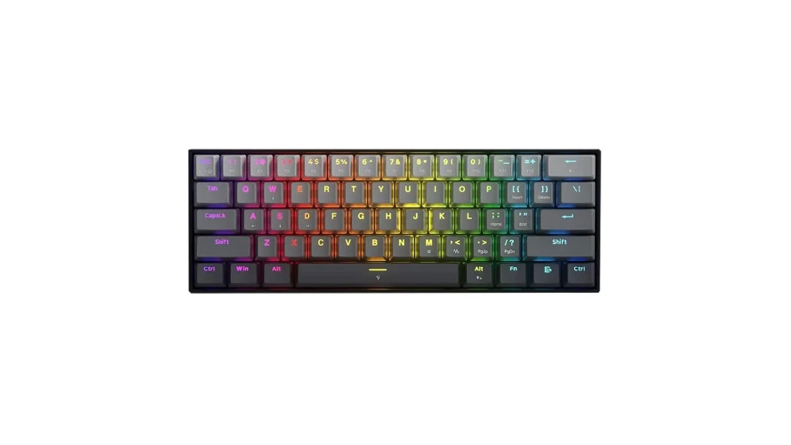 مشخصات کیبورد با سیم مکانیکال گیمینگ ردراگون مدل K617 FIZZ GGB RGB M