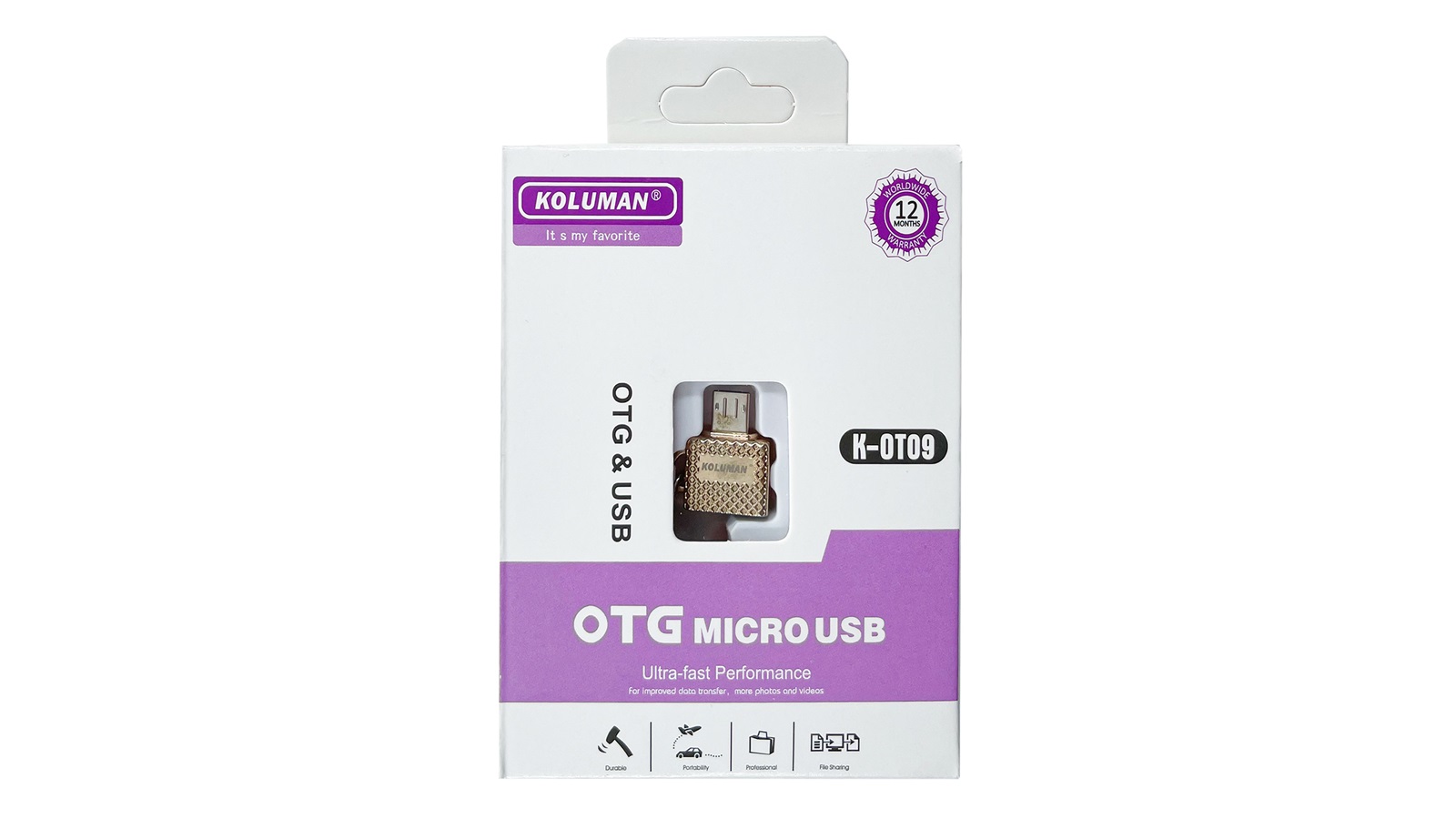 راهنمای خرید تبدیل USB به Micro-USB کلومن (OTG Micro-USB) مدل K-0T09