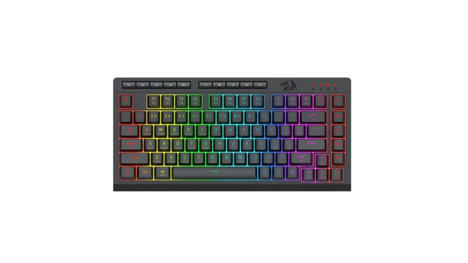 مشخصات کیبورد بی سیم گیمینگ ردراگون مدل CRESCENT K524 RGB