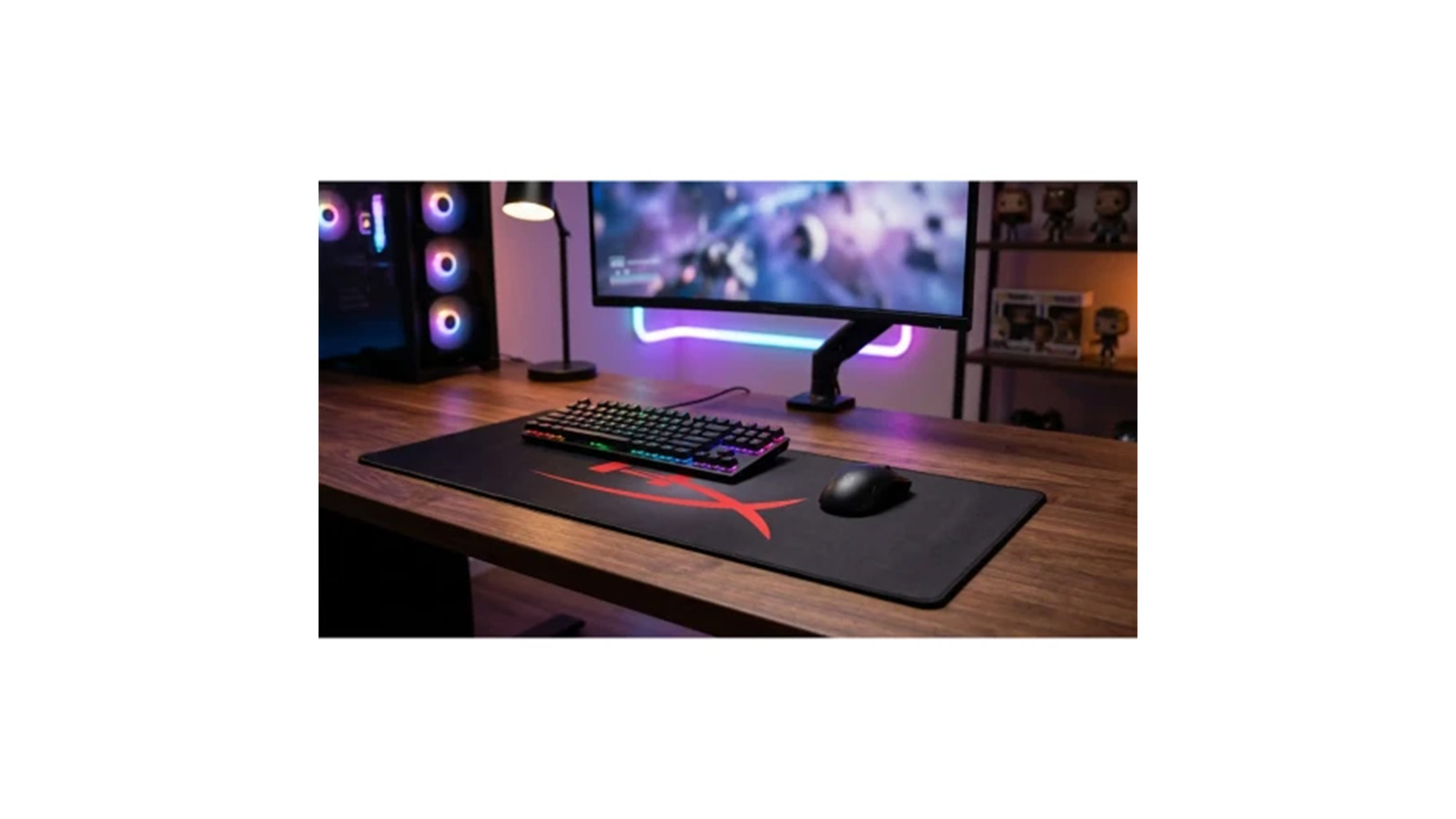راهنمای خرید ماوس پد گیمینگ HYPERX RED مدل NU187 ابعاد 30×80 سانتی متر