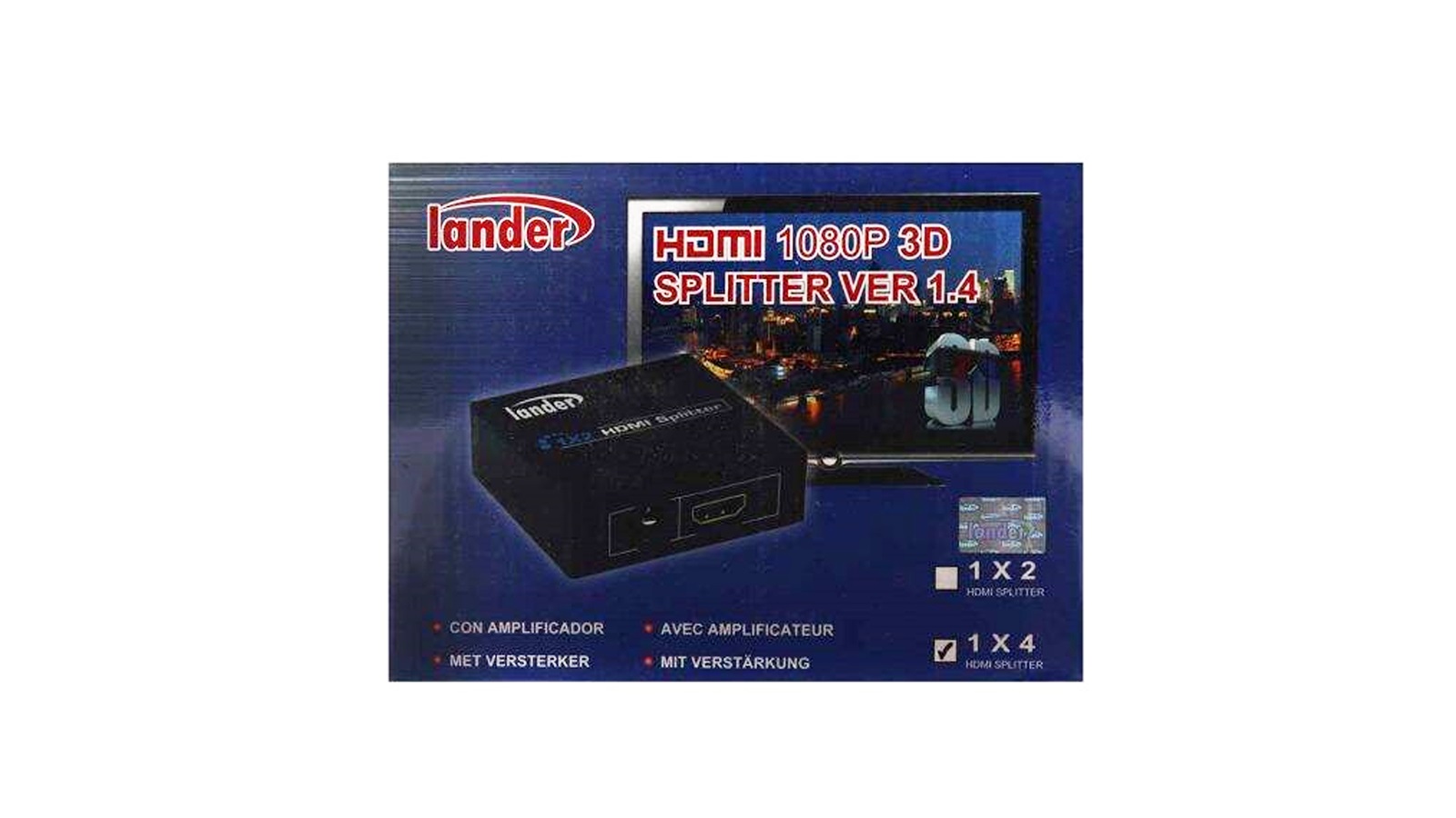 راهنمای خرید اسپلیتر HDMI چهار پورت لندر مدل SP-14