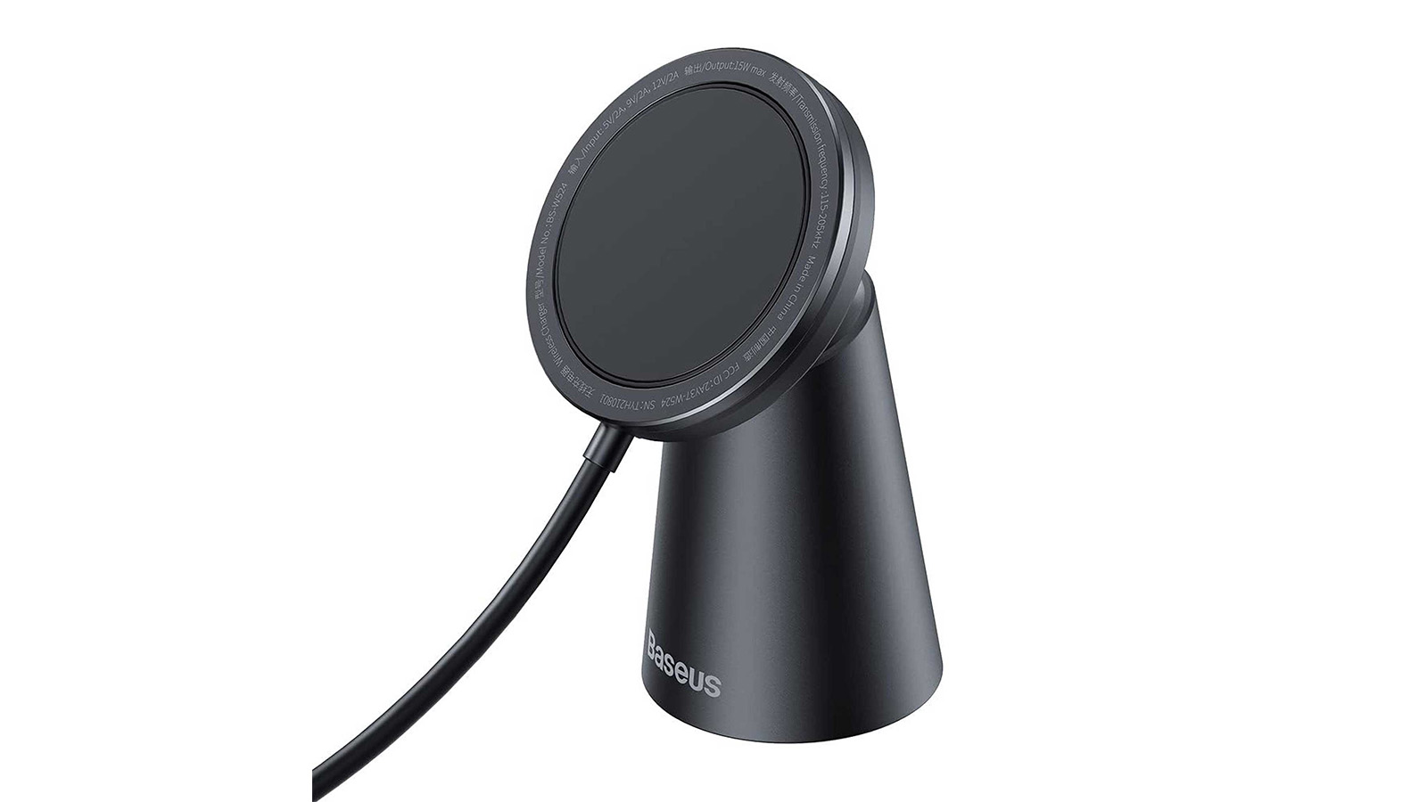 مشخصات هولدر و شارژر وایرلس رومیزی باسئوس مدل Simple Magnetic CCJJ000001