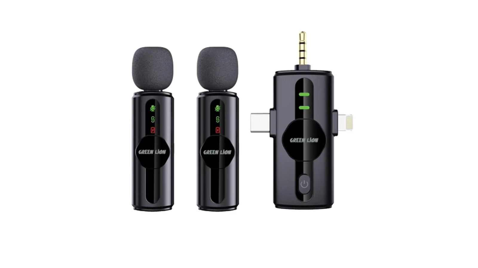مشخصات میکروفون یقه&zwnj;ای بی سیم دو کاربره گرین لاین مدل GM 80X
