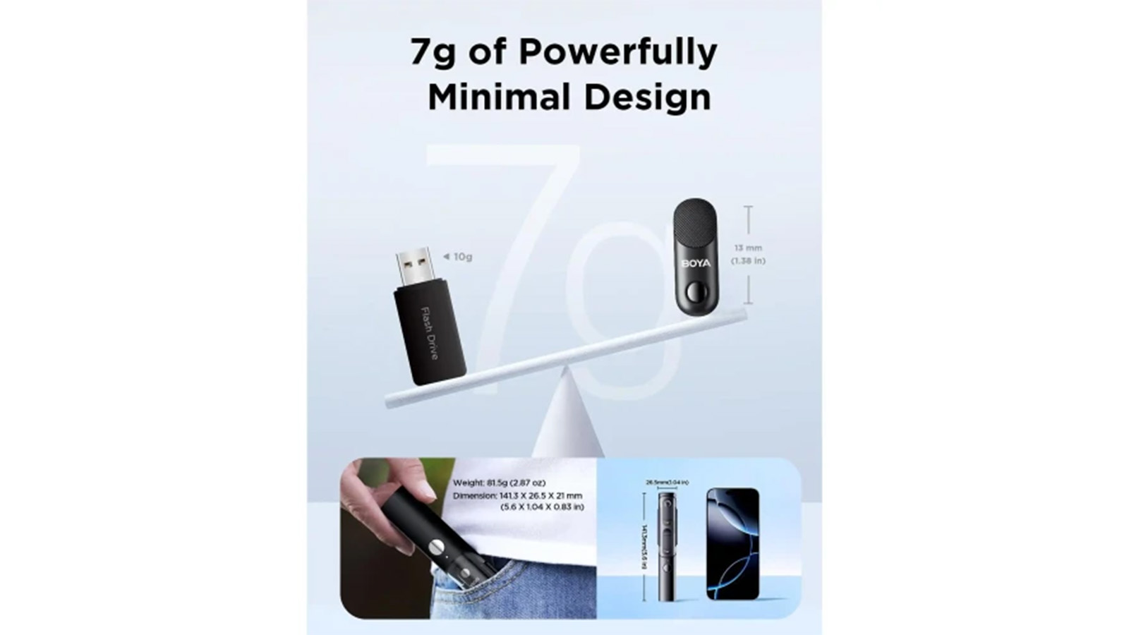 راهنمای خرید میکروفون یقه ای بی سیم دوکاربره بویا مدل BOYA MAGIC 05