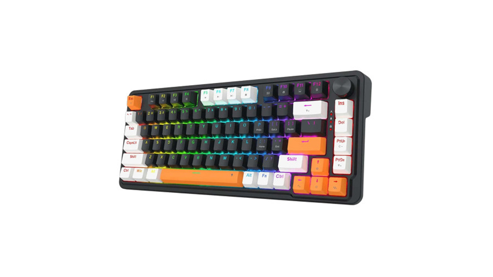 مشخصات کیبورد گیمینگ مکانیکال با سیم Redragon Landshaker K714 WBO RGB